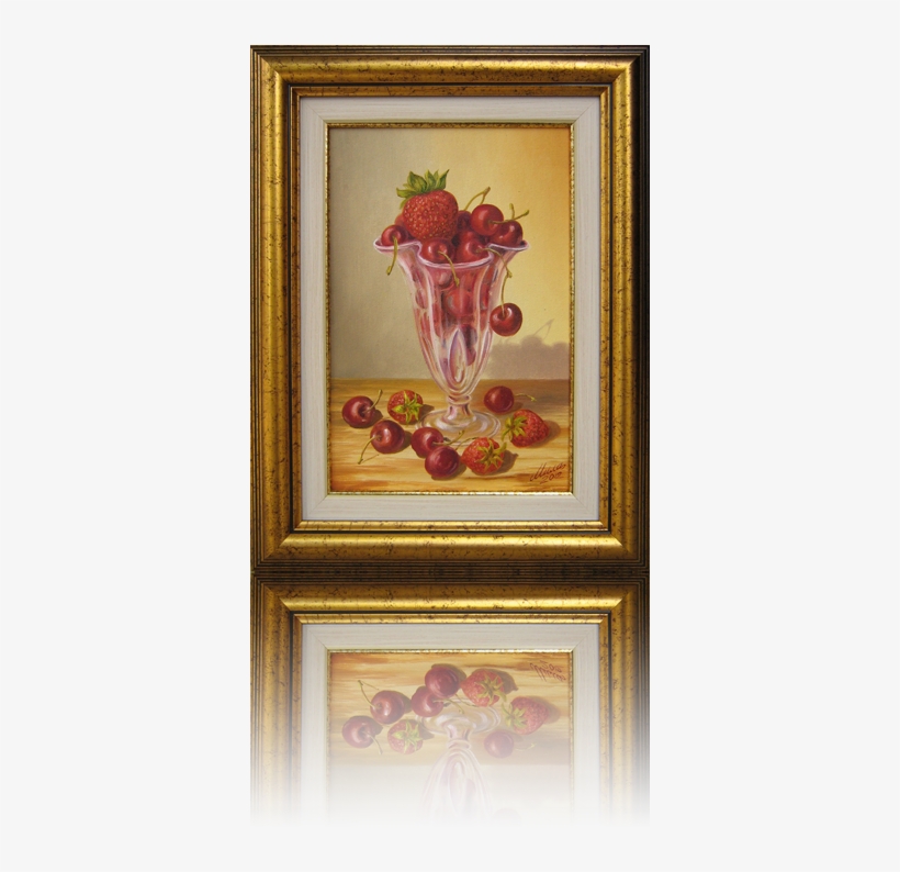 Still Life With Cherries And Strawberries - Still Life With Cherries, transparent png download