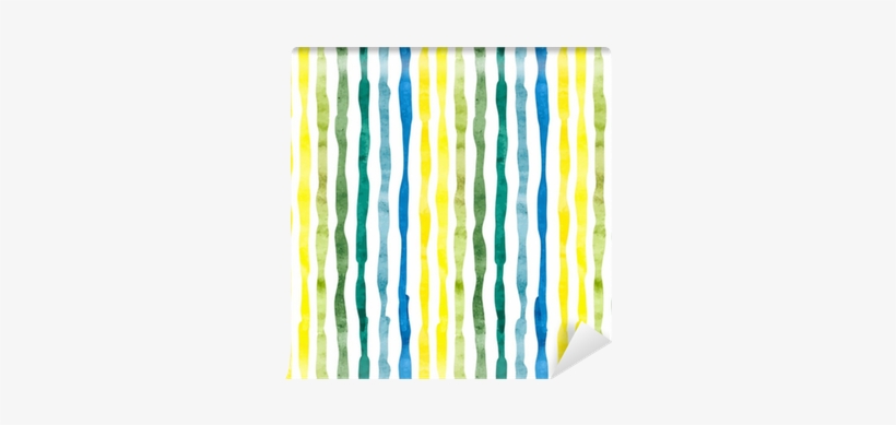 Watercolor Stripped Background - Art, transparent png download
