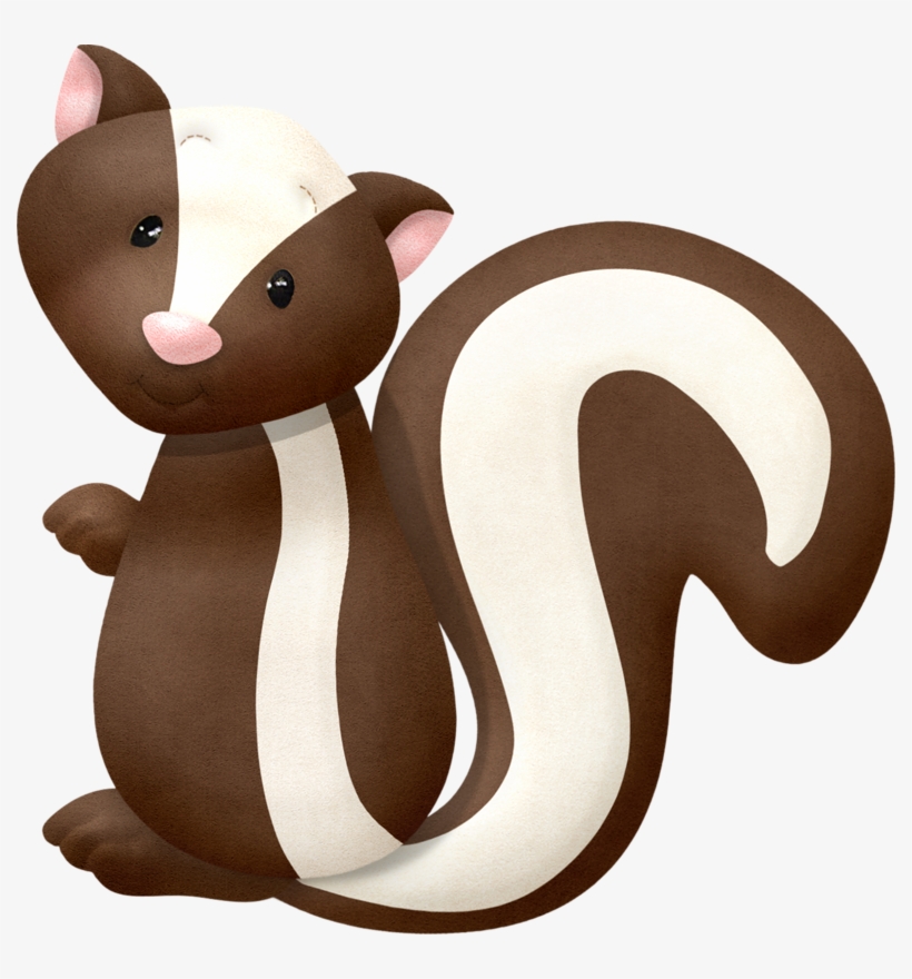 Racoon Clipart Skunk - Squirrel, transparent png download