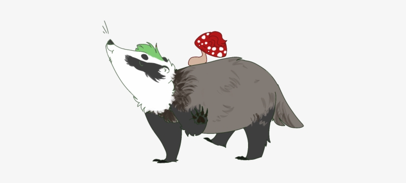 Have A Little Dancing Jackbadger With His Friend Markimush - Wisconsin Badgers Football, transparent png download