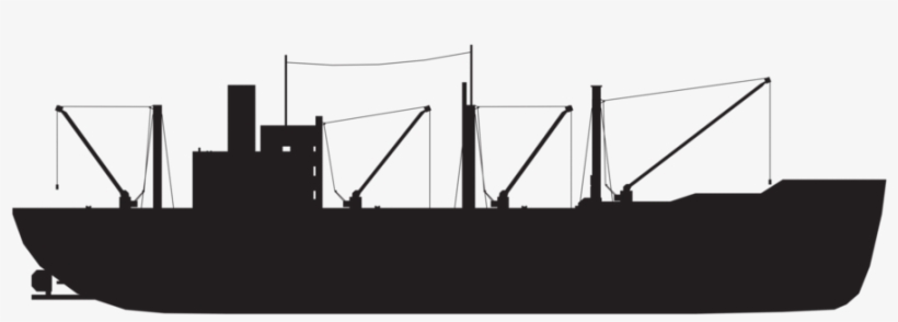 Cargo Ship Wide - Корабль Пнг, transparent png download