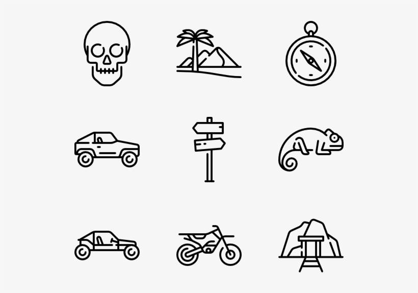 Desert - Icon, transparent png download