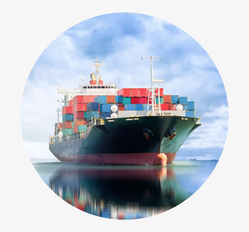 Cargo Ship Calm Waters Global Marine Networks - Financing International Trade By Gargi Sanati, transparent png download