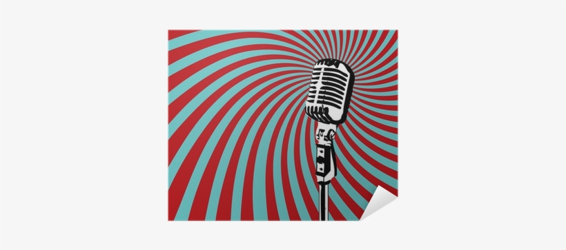 Microfono Retro, transparent png download