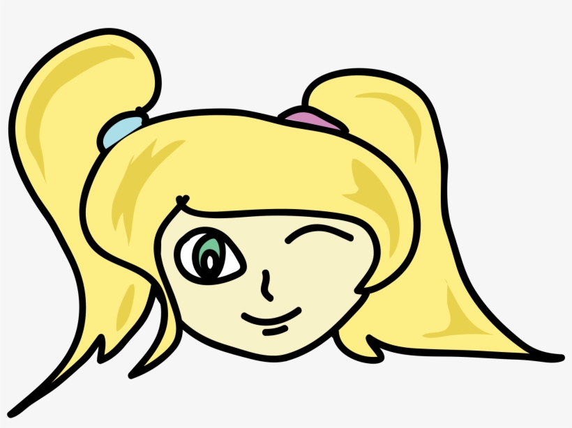 This Free Icons Png Design Of Little Girl Face, transparent png download