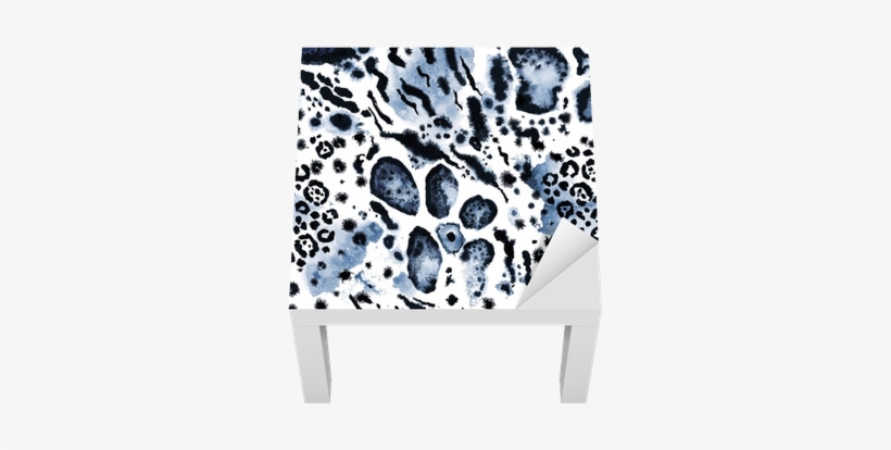 Seamless Animal Print - Watercolor Painting, transparent png download