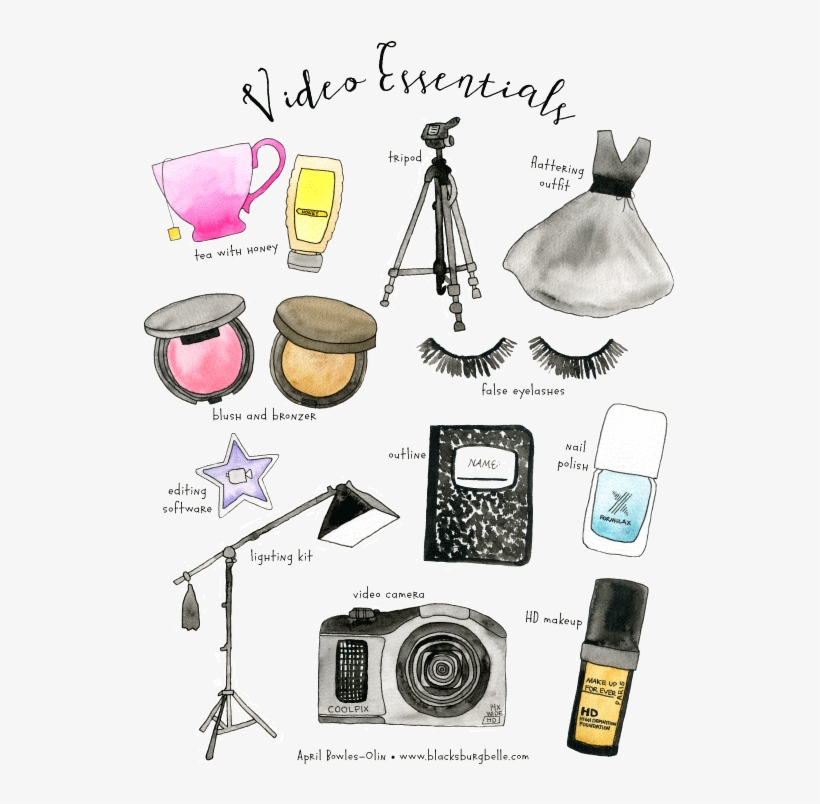 Video Essentials Print - Sketch, transparent png download