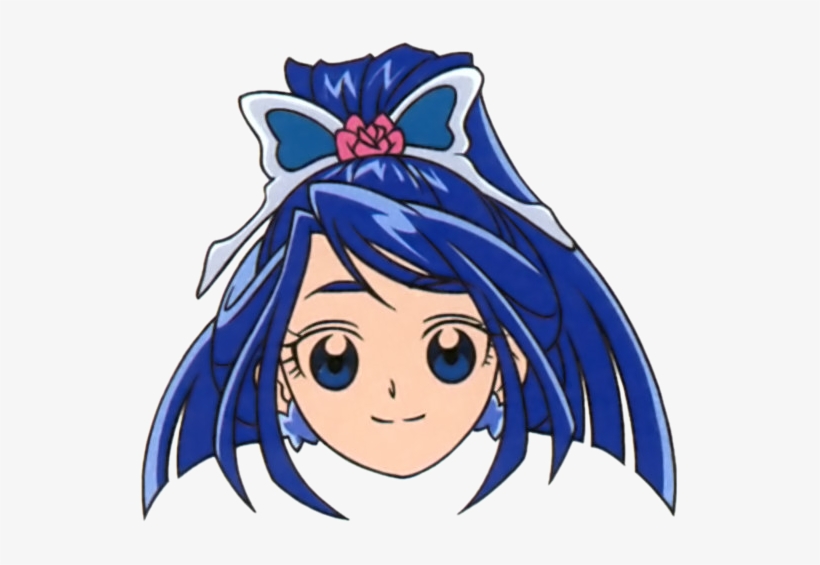 Pretty Cure 5 Gogo Cure Aqua Face - Karen Minazuki, transparent png download