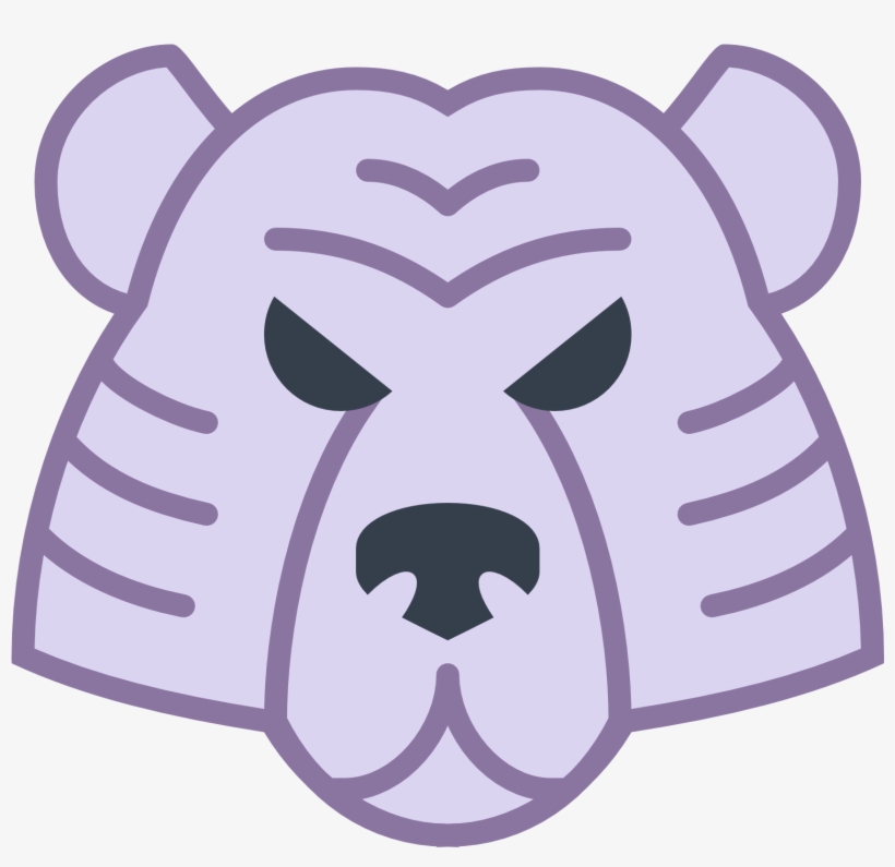 Year Of Tiger Icon - Illustration, transparent png download