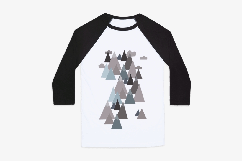 Winter Mountains Baseball Tee - Mask Don T Tread On Me, transparent png download