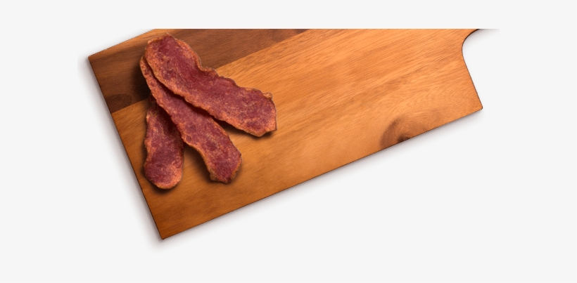 Bacon Slices On Wood Cutting Board - Cutting Board, transparent png download