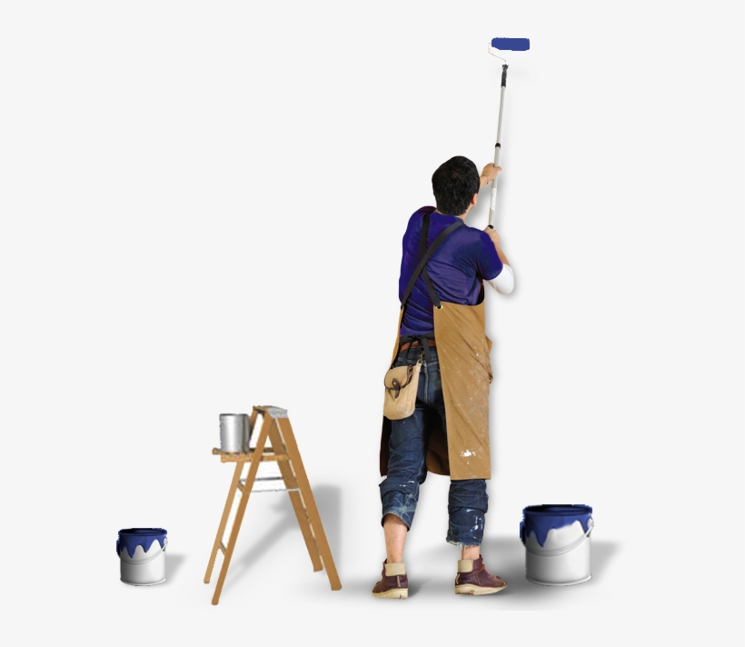 Wall Painting Png Image Transparent - Wall Painter Png, transparent png download
