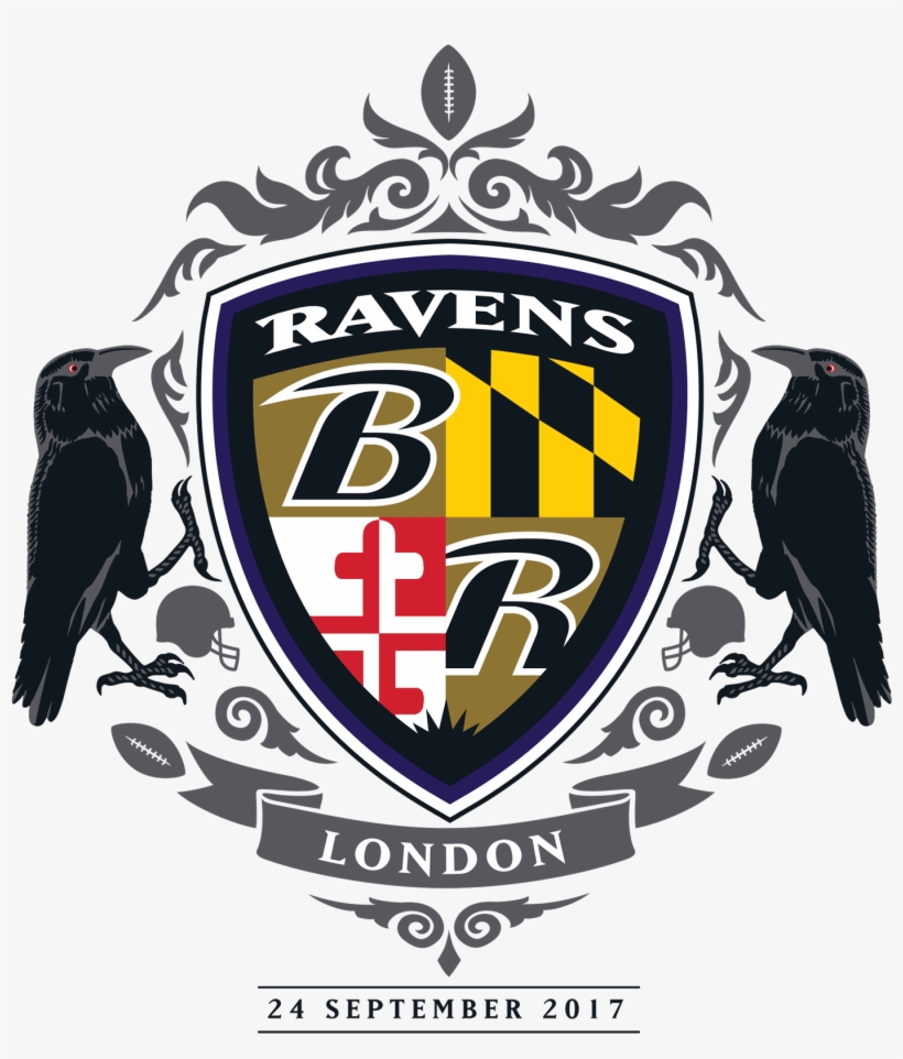Wincraft Baltimore Ravens Nfl 2017 London Games 8", transparent png download