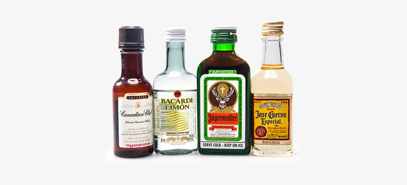 Mini Alcohol Bottles, transparent png download