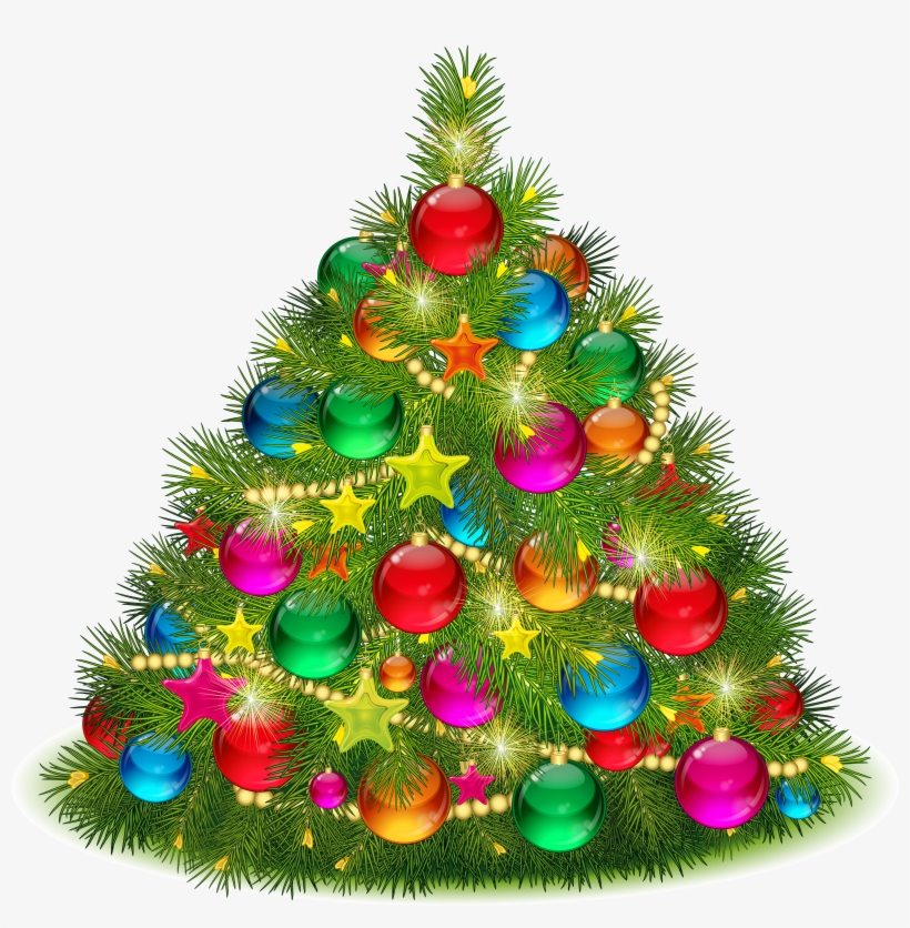 Christmas Tree Png Clipart, Is Available For Free - Christmas Tree Transparent Clip Art, transparent png download