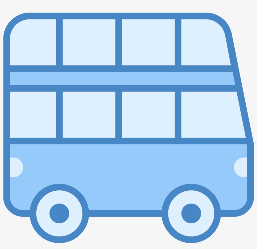 Tour Bus Icon - Bus, transparent png download