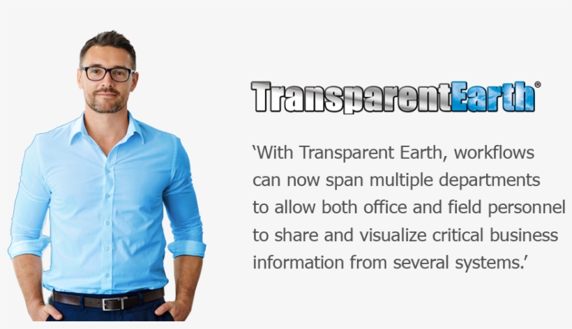 Transparent Earth Creates A Fully Integrated Enterprise - Gentleman, transparent png download