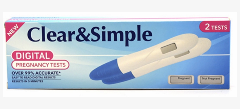 Women Who Have Bought An Affected Clear & Simple Product - Clear & Simple Digitaler Schwangerschaftstest 2er-pack, transparent png download