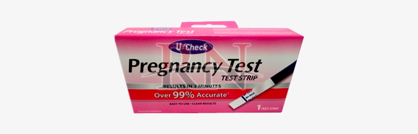 U Check - U-check Pregnancy Test Strip U Check Pregnancy Test, transparent png download