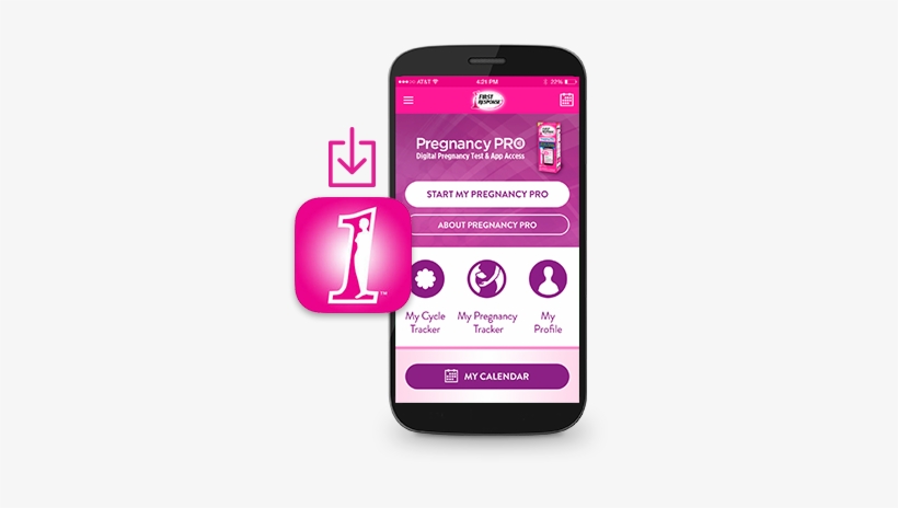 First Response Introduces Smart Pregnancy Test Pregnancy Test App Transparent Png 293x384 Free Download On Nicepng
