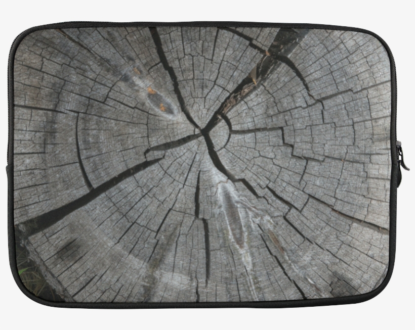 Dried Tree Stump Custom Sleeve For Laptop - Drawing, transparent png download
