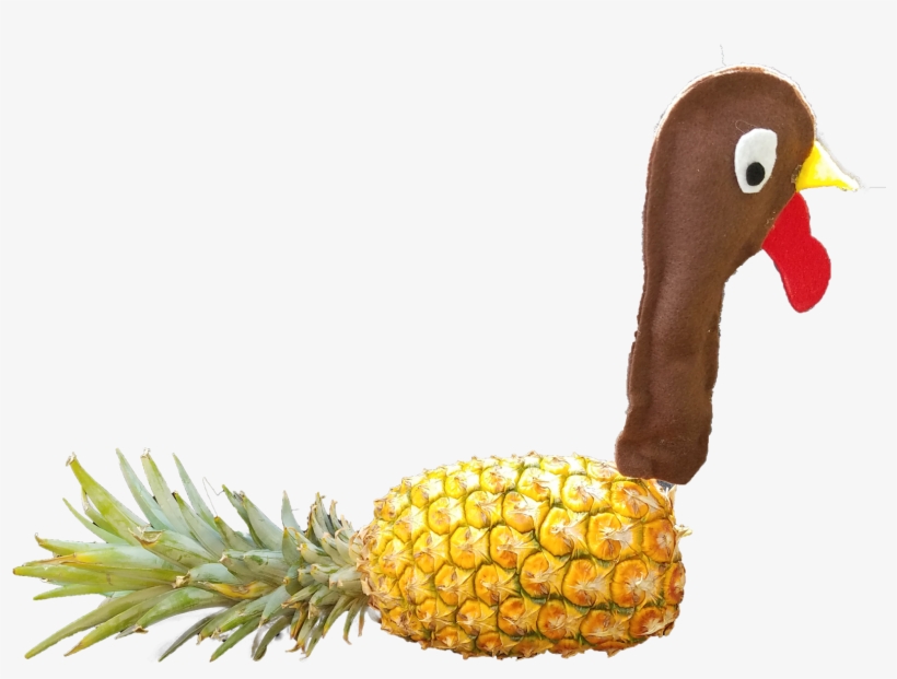 A Pineapple Turkey Is Easy To Create For Thanksgiving, transparent png download