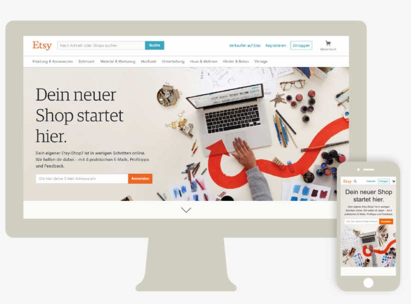 Etsy Resolution - Computer Monitor, transparent png download