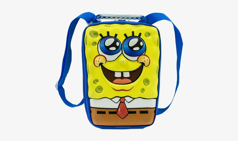 Mochila Com Lancheira 3d Bob Esponja Coral - Lancheira Do Bob Esponja, transparent png download