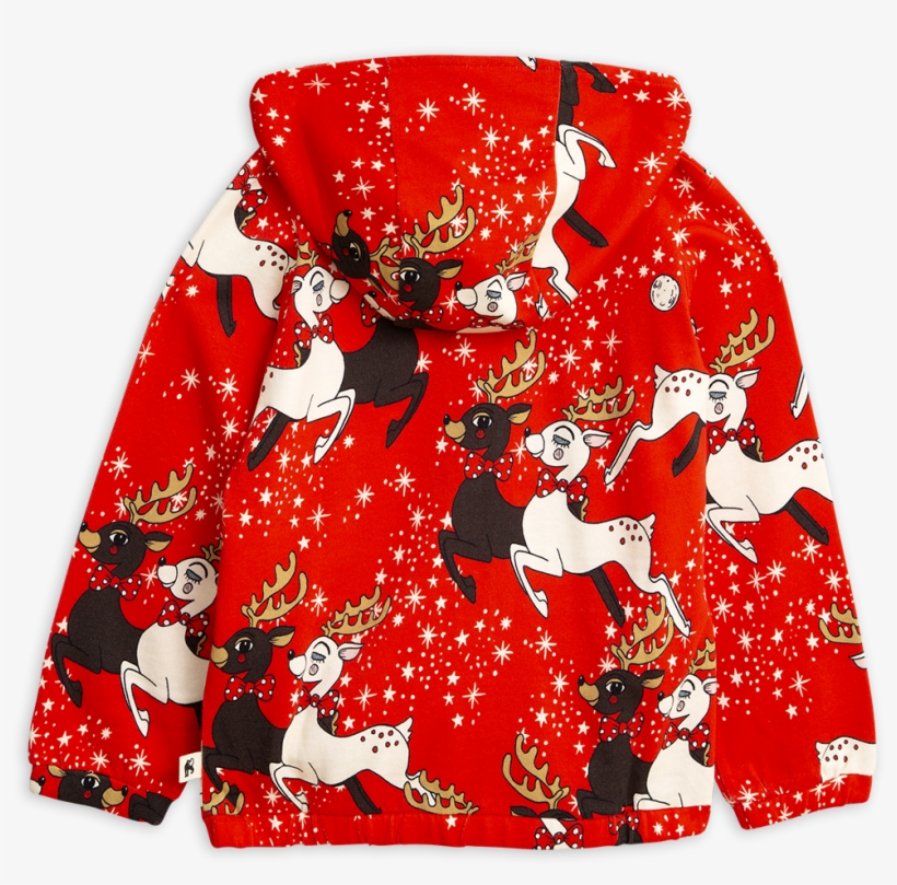 Felpa Renne Cotone Organico - Mini Rodini, transparent png download