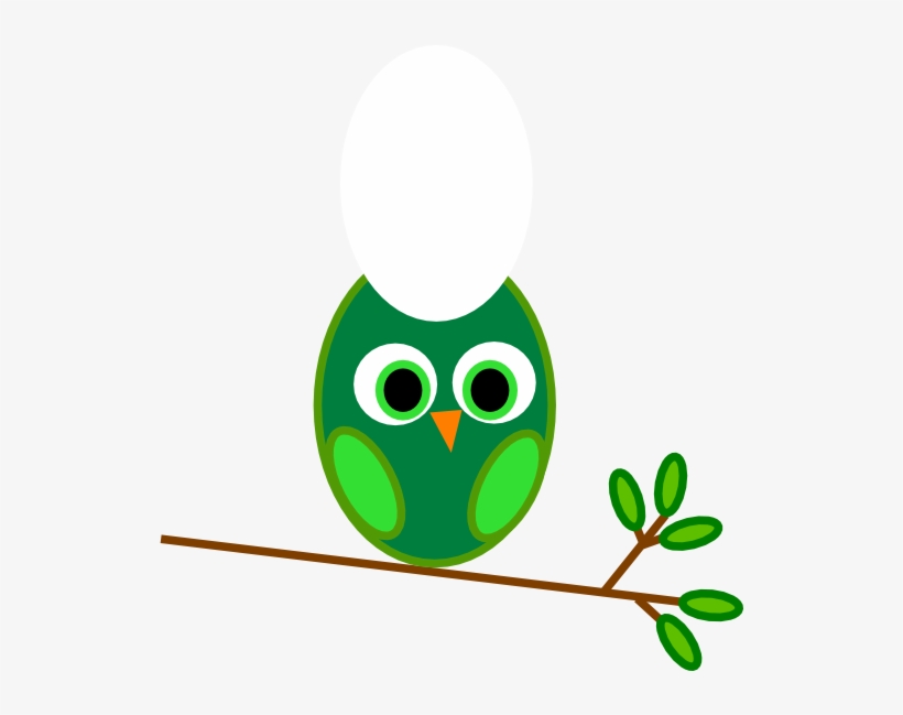 Green And Pink Pregnant Silhouette Clipart - Owl Clip Art, transparent png download