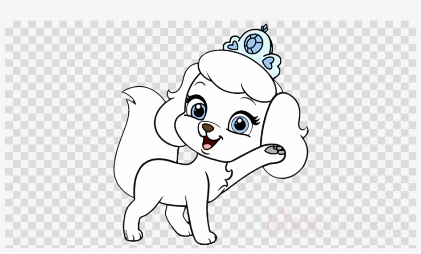 Line Art Clipart Dog Whiskers Cat - Daisy Black And White Clipart, transparent png download