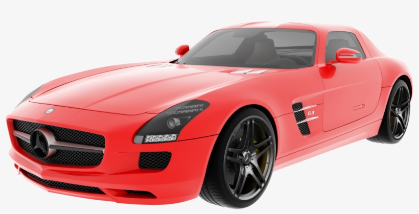 Red Mercedes Png - Mercedes-benz, transparent png download