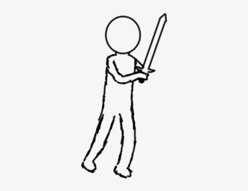 Knight Outline Png - Line Art, transparent png download