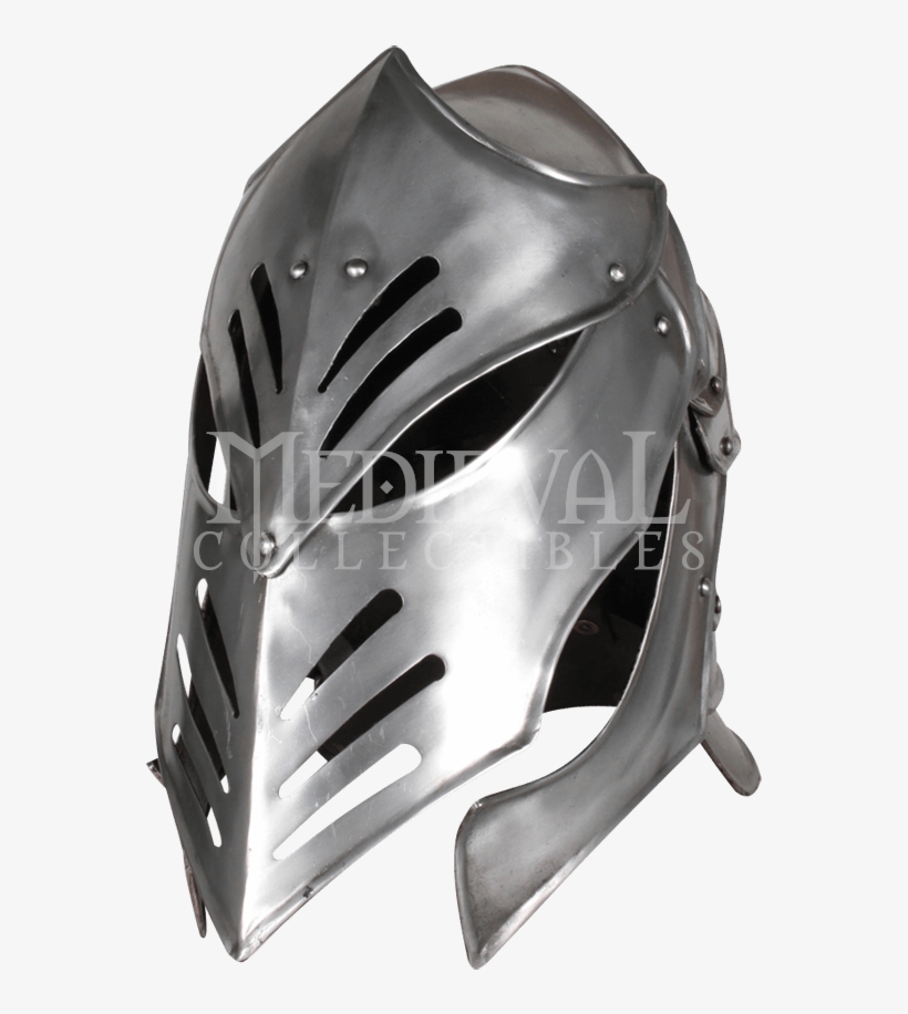 Reginald Steel Helmet - Helmet Fantastic Medieval, transparent png download