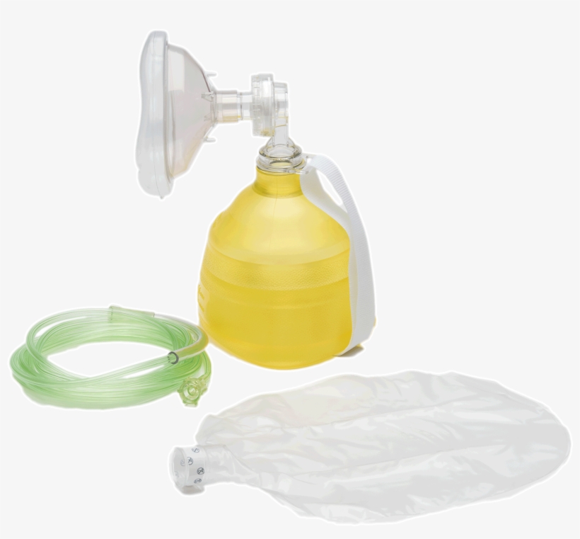 The Bag Ii Adult Disposable Resuscitator With - Resuscitator, transparent png download