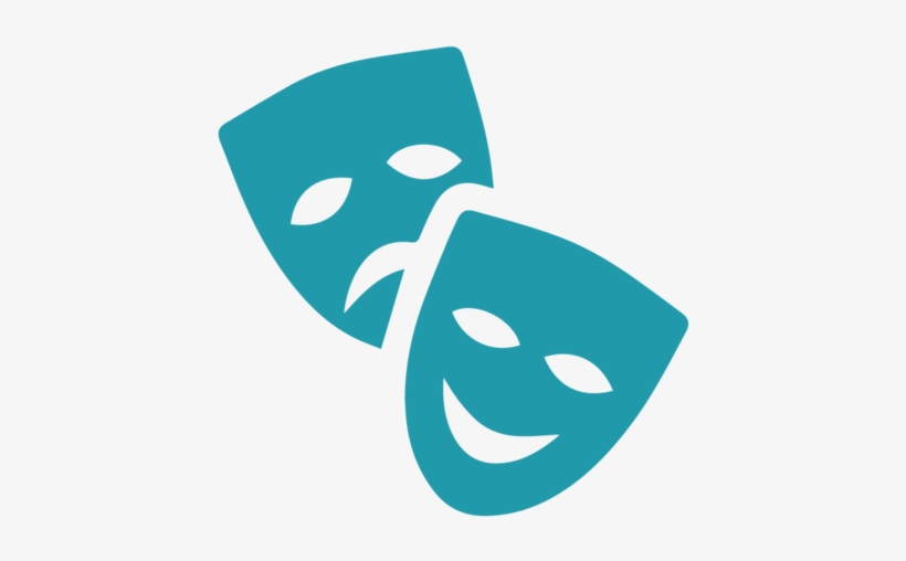 Icons-10 - Transparent Clipart Theatre Masks, transparent png download