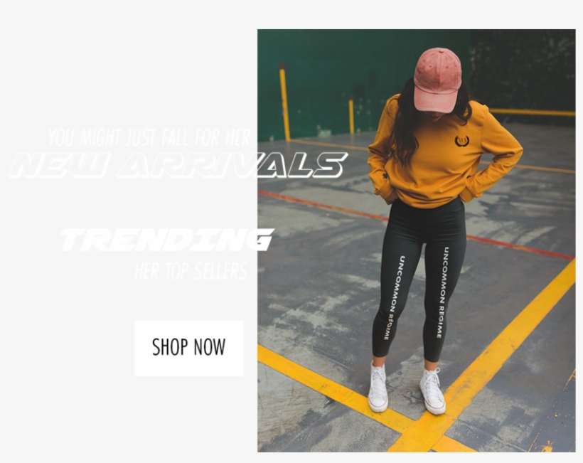 Womens-banner - Leggings, transparent png download