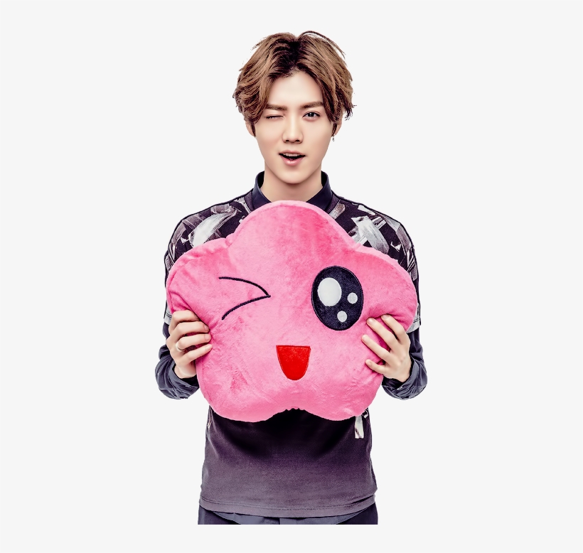 #luhan #kpop #exo - Pink Luhan, transparent png download