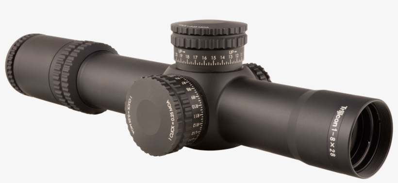 Trijicon 1900027 Accupower 1 8x 28mm Obj - Trijicon 1 8x28 Accupower, transparent png download