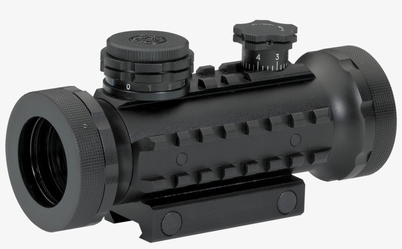 Bsa Stsrgbd30 Tactical 1x 30mm Obj Unlimited Eye Relief - Bsa Optics Stealth Tactical Illuminated 1x30 Red/green/blue, transparent png download