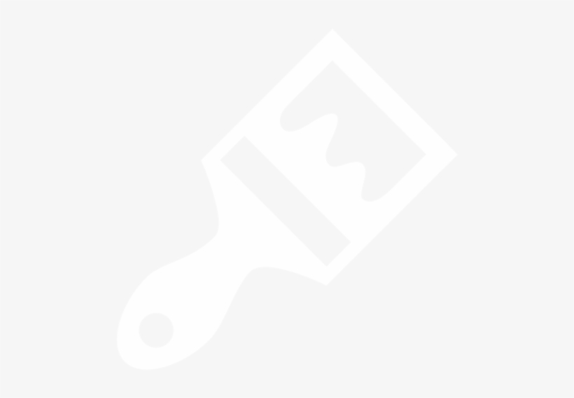 Decorating - Paint Brush Png White, transparent png download