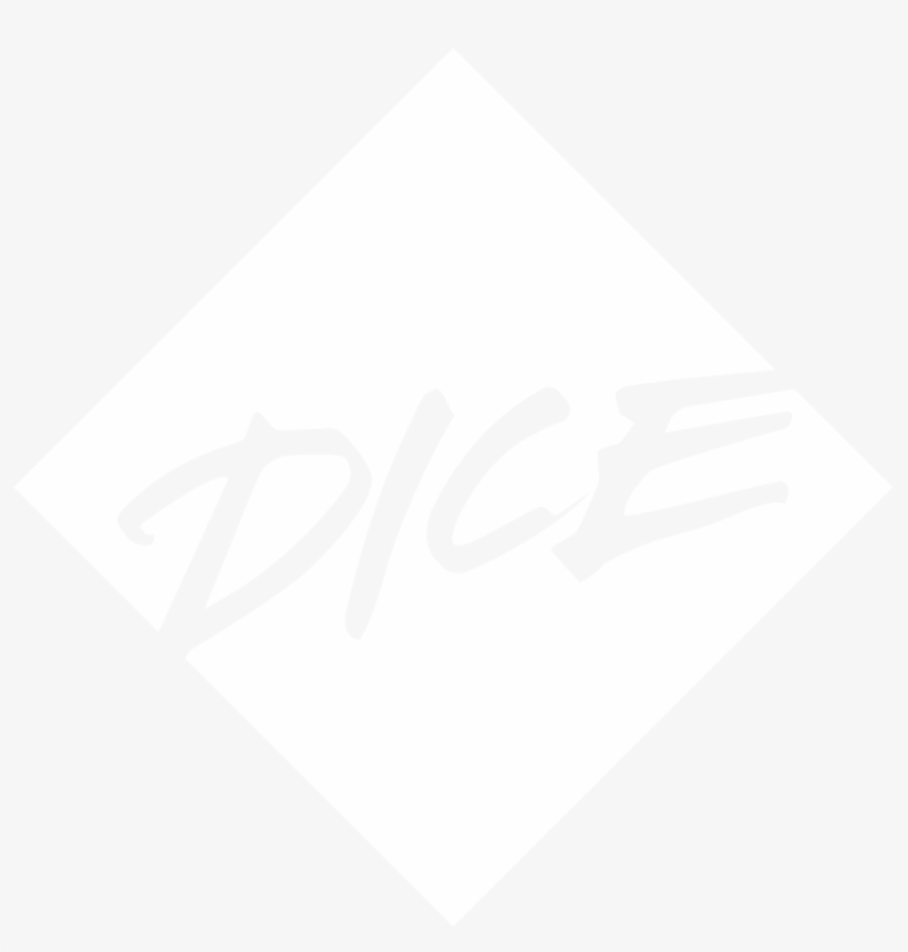 Whitelogo - Dice Fm Logo, transparent png download