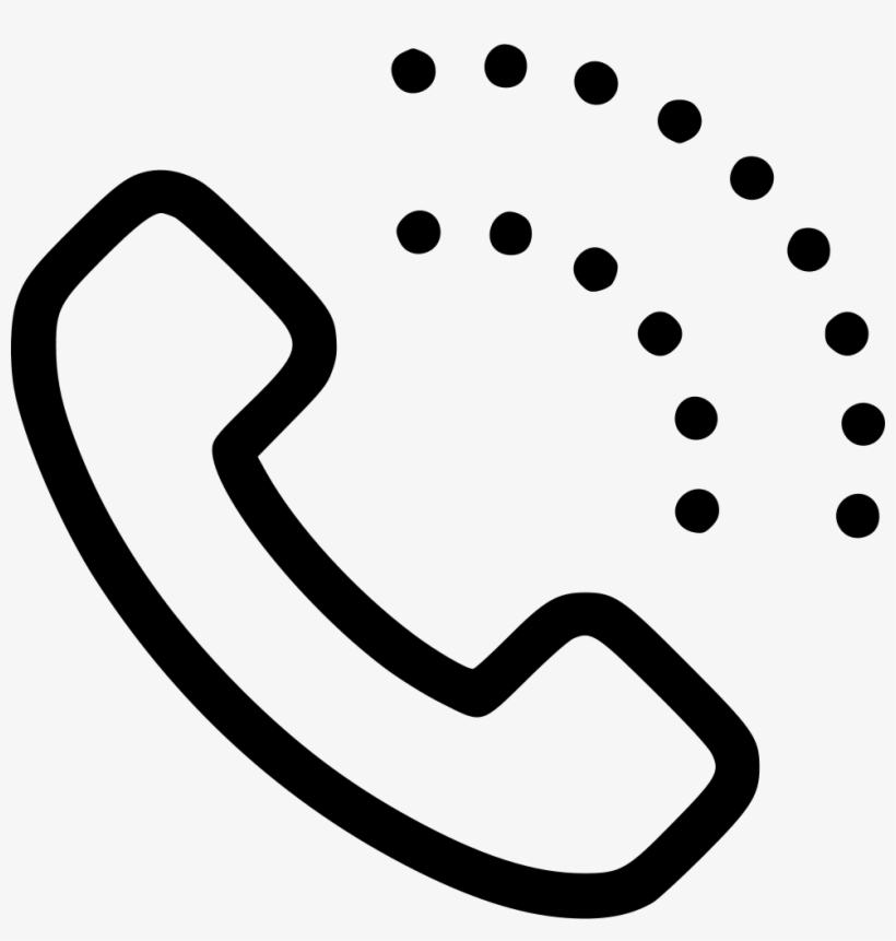 Phone Call Contact Telephone Comments - Vetor Telefone Png Branco, transparent png download