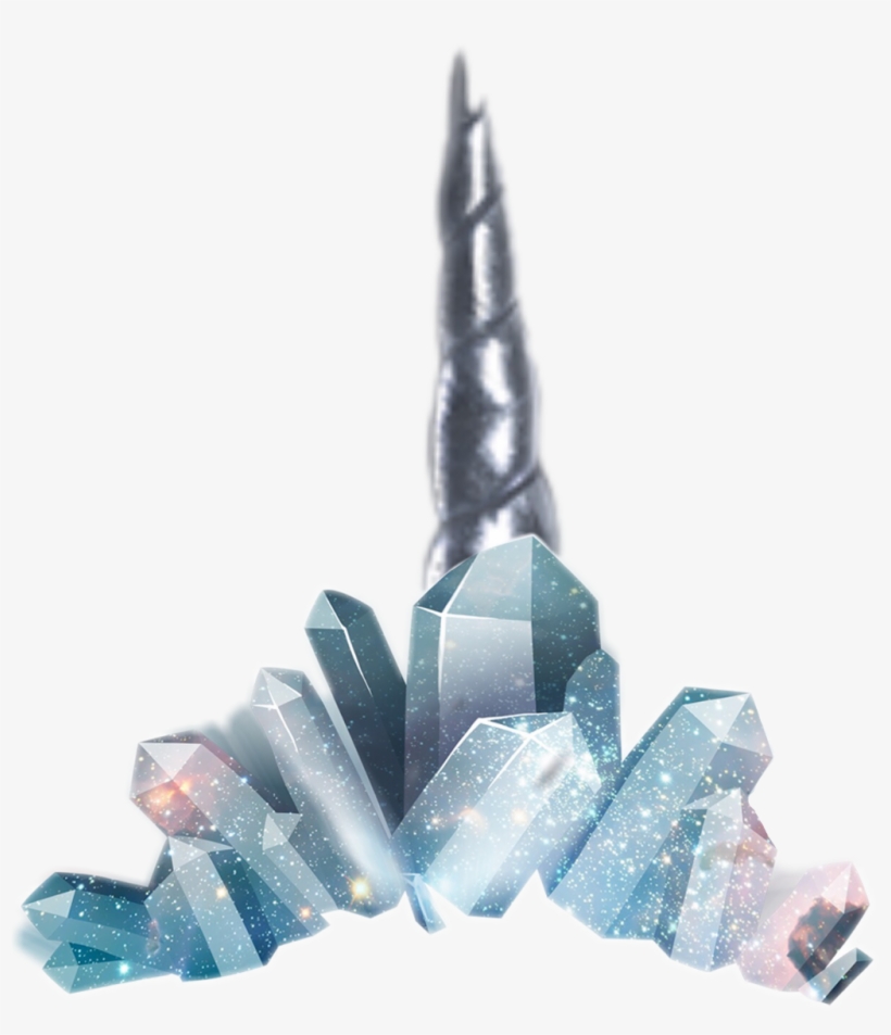 Ftestickers Cristal Unicorn Crownfreetoedit - Sculpture, transparent png download