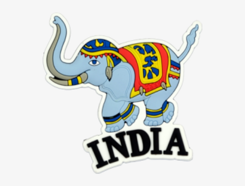 Svg Stock Elephant Festival India Rubber Fridge Magnet - Magnet - Elephant, transparent png download