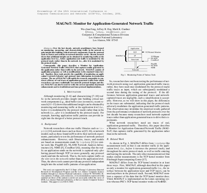 Feng Icccn2001 Magnet - Document, transparent png download