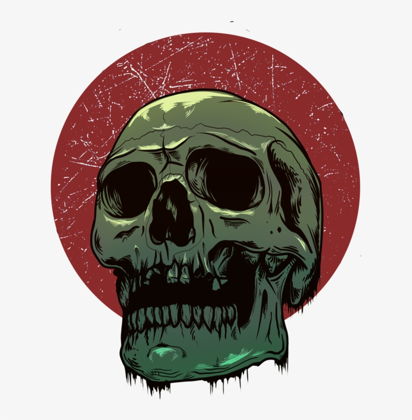 Swamp Skull - Tattoo, transparent png download