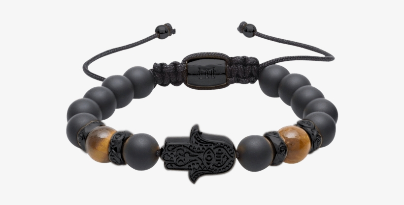 Black Gold Hamsa - Bracelet, transparent png download