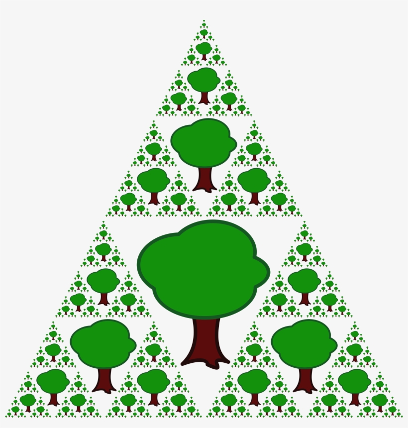 This Free Icons Png Design Of Tree Fractal, transparent png download