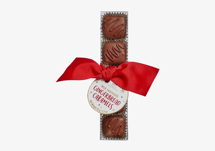 Milk Chocolate Gingerbread Caramels Box - Chocolate, transparent png download